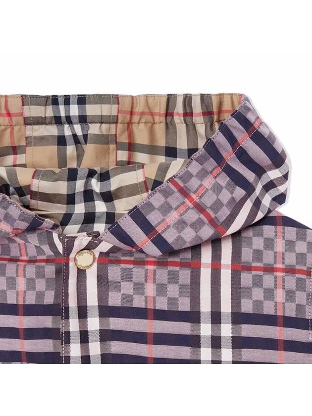 Kids Women s Reversible Check Jacket 8047986 - BURBERRY - BALAAN 4