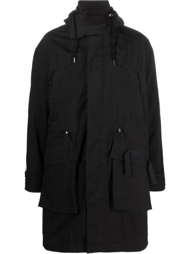 Cozy Hooded Cotton Parka Black - JACQUEMUS - BALAAN 1