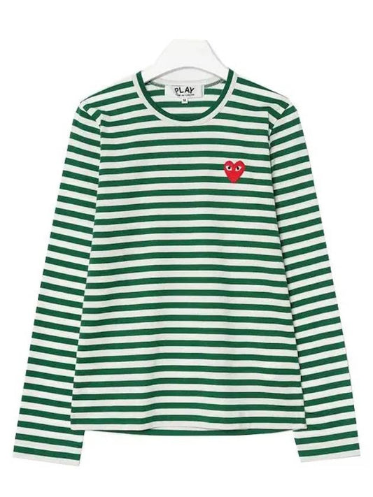 Red Heart Waffen Long Sleeve T Shirt AX T164 051 3 - COMME DES GARCONS - BALAAN 1