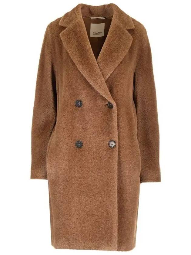 Max Mara S Women ROSETO Teddy Coat Camel 2429016193600 026 - S MAX MARA - BALAAN 1