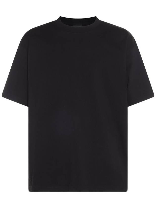 Logo Print Short Sleeve T-Shirt Black - BALENCIAGA - BALAAN 2