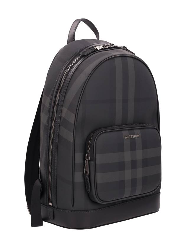 Rocco Backpack Charcoal - BURBERRY - BALAAN 3