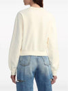 Le Grosgrain Logo Pullover Cotton Knit Top Beige - JACQUEMUS - BALAAN 3