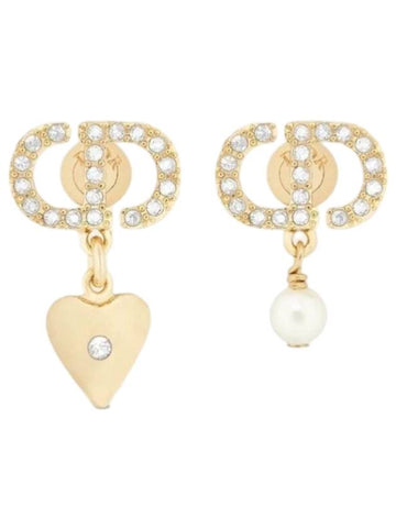 Petit CD Lucky Charm Earrings Gold - DIOR - BALAAN 1