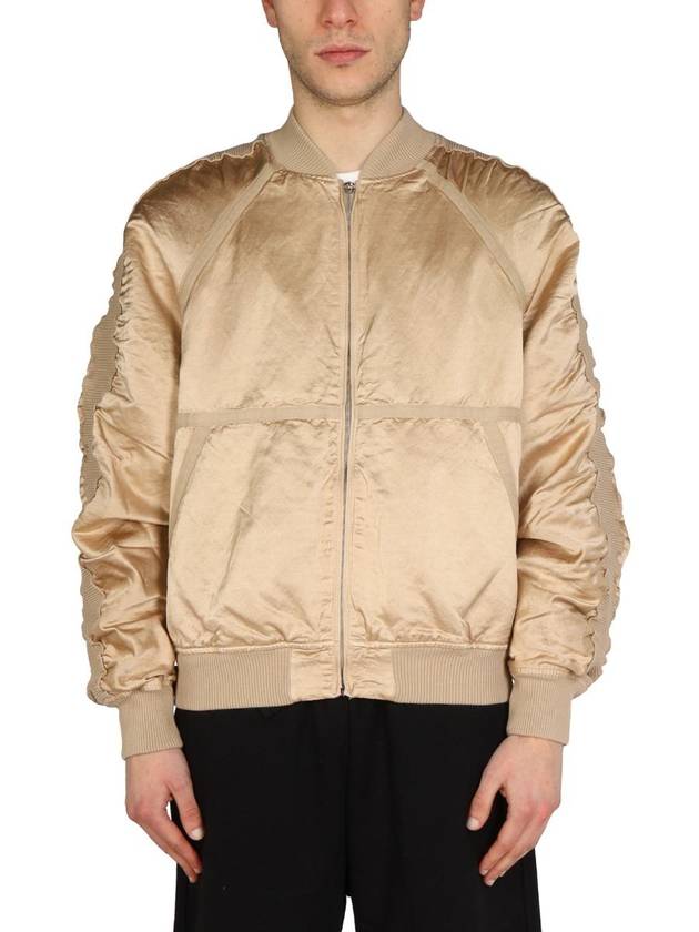 satin bomber jacket gold - DIESEL - BALAAN 2