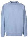 Diagonal Brushed Sweatshirt Sky Blue - CP COMPANY - BALAAN 1