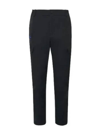 Ribbed Black Men s Pants - DUVETICA - BALAAN 1