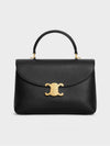 Medium Nino Supple Calfskin Cross Bag Black - CELINE - BALAAN 2