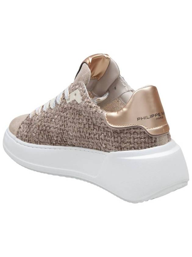 Philippe Model Suede And Chenille Sneakers - PHILIPPE MODEL - BALAAN 3