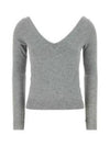 Knitwear 808068YALL2 1403 GRAY CHIINE - SAINT LAURENT - BALAAN 2