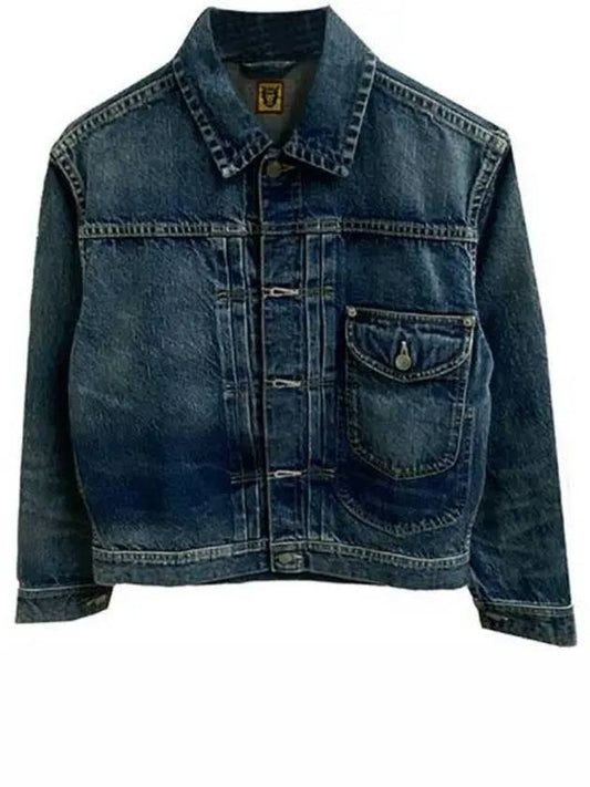 HM26JK008 IND Storm Cowboy Denim Type 1949 Jacket Indigo Men s TJ 270958 - HUMAN MADE - BALAAN 1