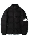 453F3 Ghost Padding Down Jacket Black - STONE ISLAND - BALAAN 2