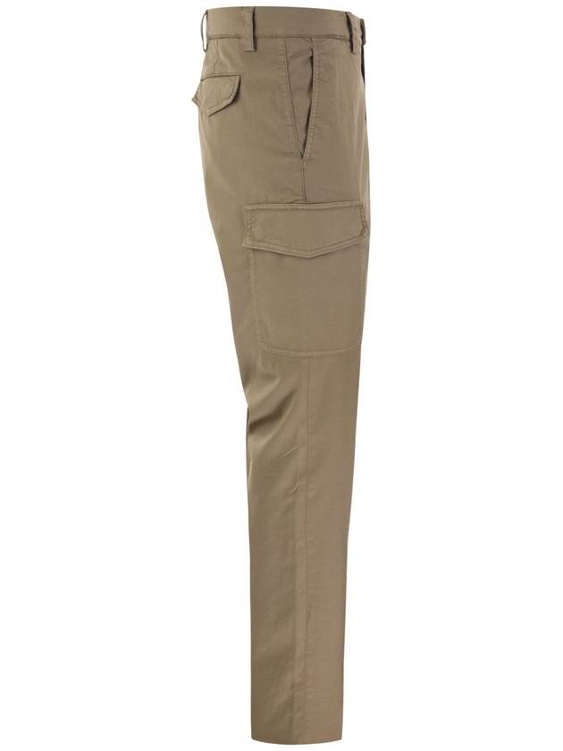 Short Pants M289LE1890C6309 P24 CIGAR - BRUNELLO CUCINELLI - BALAAN 4