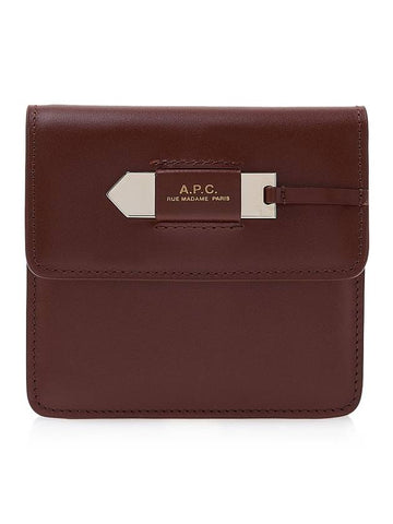 Charlotte Card Wallet Brown - A.P.C. - BALAAN 1