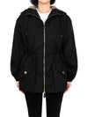 Nylon Lightweight Hooded Jacket Black - BURBERRY - BALAAN 2