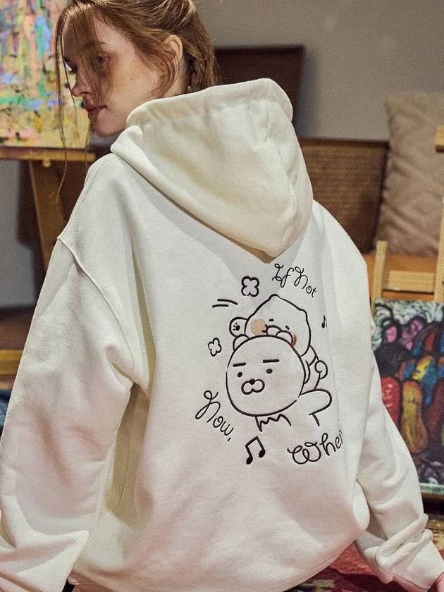 CPGN Kakao Friends When Hood Zip up Cream - CPGN STUDIO - BALAAN 2