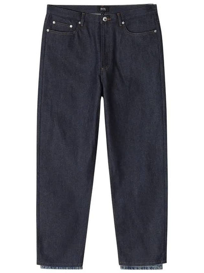 Men's Martin Cotton Straight Jeans Indigo - A.P.C. - BALAAN 2