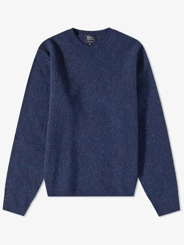 Chandler Wool Blend Knit Top Dark Navy - A.P.C. - BALAAN 2