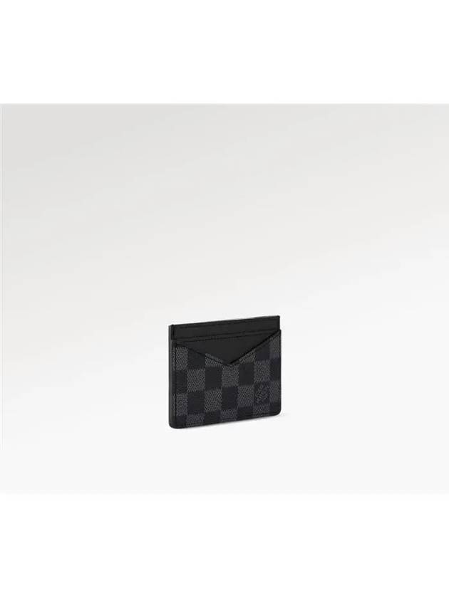 Neo Porte Cartes Damier Graphite Card Wallet Black - LOUIS VUITTON - BALAAN 4