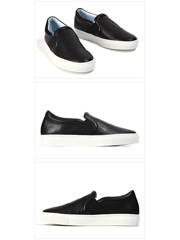 Women's Logo Slip-Ons Black - LANVIN - BALAAN 3