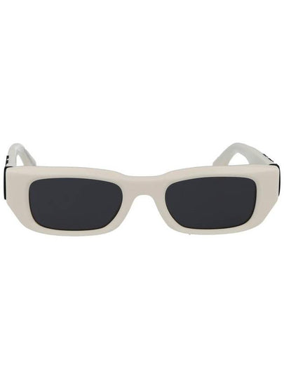 Sunglasses OERI124S24PLA001 0107 WHITE DARK GRAY - OFF WHITE - BALAAN 2