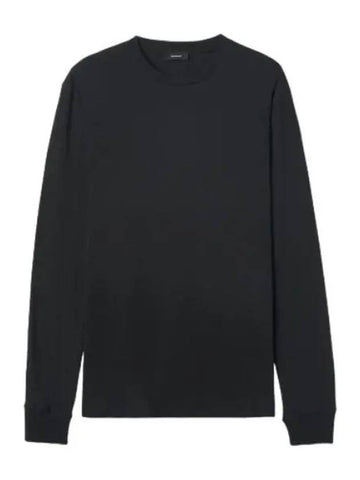 Long sleeve t shirt black W1008R02BLK - WARDROBE.NYC - BALAAN 1