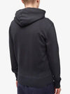 Grey Fox Head Patch Classic Hoodie Black - MAISON KITSUNE - BALAAN 6