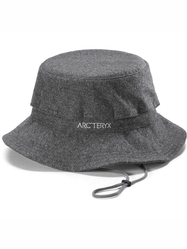 Logo Wool Cranbrook Bucket Hat Grey - ARC'TERYX - BALAAN 2