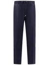 Micro Ventile Jogging Straight Pants Royal Blue - MONCLER - BALAAN 1