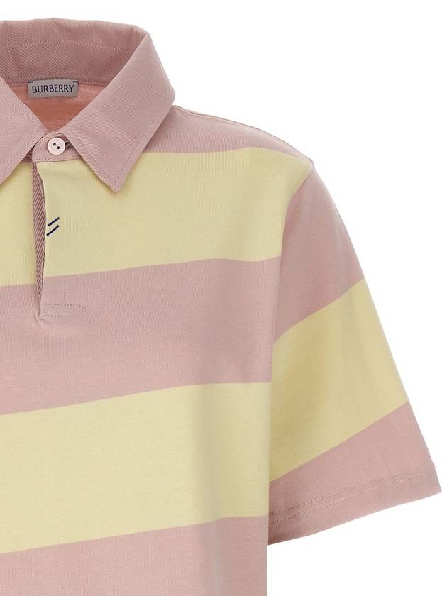 striped polo shirt - BURBERRY - BALAAN 4