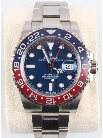 Rolex GMT Master 2 Pepsi White Gold 21 Years - ROLEX - BALAAN 1