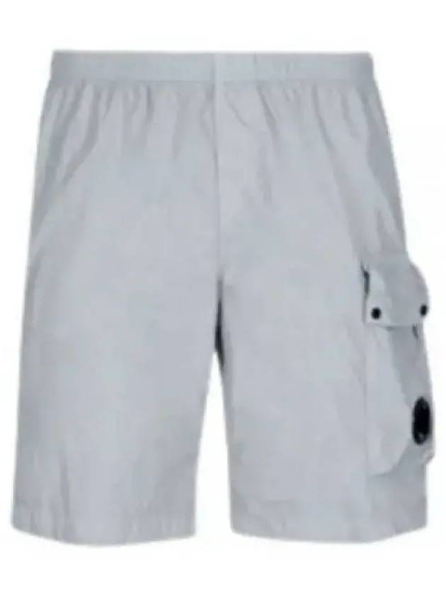 Lens Wappen Nylon Swim Shorts Grey - CP COMPANY - BALAAN 2