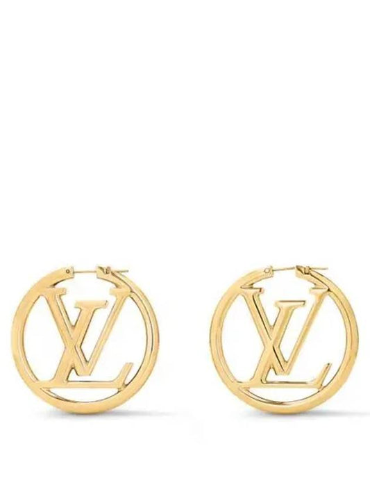 Louise hoop earrings gold - LOUIS VUITTON - BALAAN 2