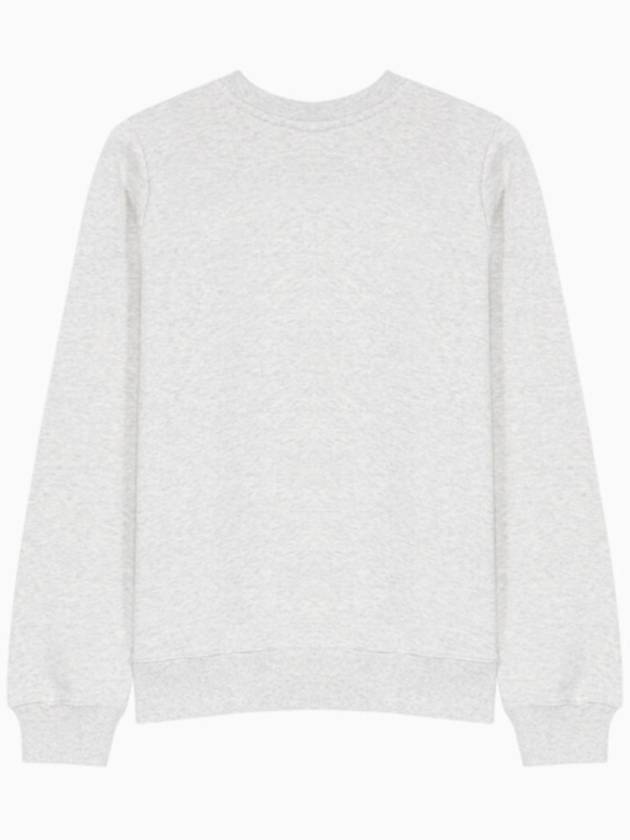 Women's TINa Logo Sweat Sweatshirt Heather Ecru - A.P.C. - BALAAN 4