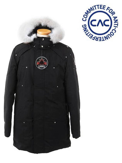 Original Stirling Parka White Fox Fur Black - MOOSE KNUCKLES - BALAAN 2