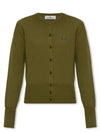 Bea Logo Cardigan Green - VIVIENNE WESTWOOD - BALAAN 2