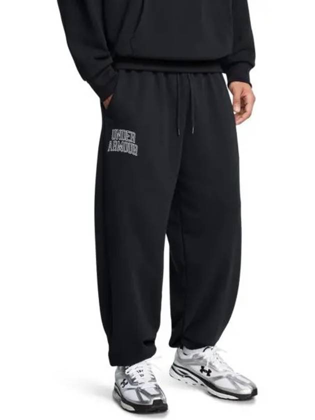 Icon Heavyweight Terry Oversized Pants 1386551 001 - UNDER ARMOUR - BALAAN 1