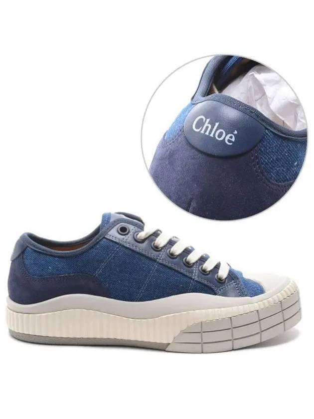 Clint Low-Top Sneakers Blue - CHLOE - BALAAN 2