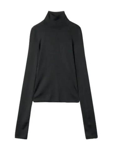 Vinas turtleneck t shirt black long sleeve - THE ROW - BALAAN 1