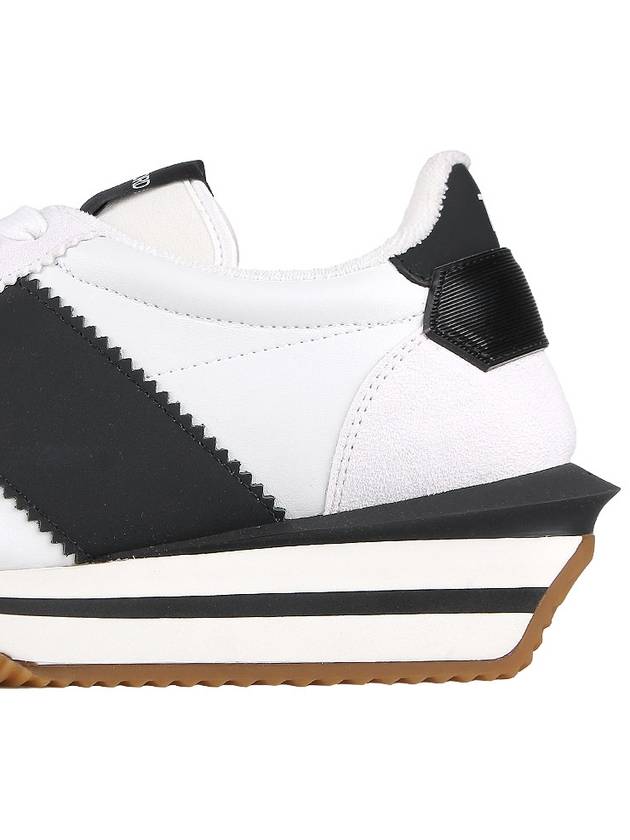 James Low Top Sneakers White - TOM FORD - BALAAN 7