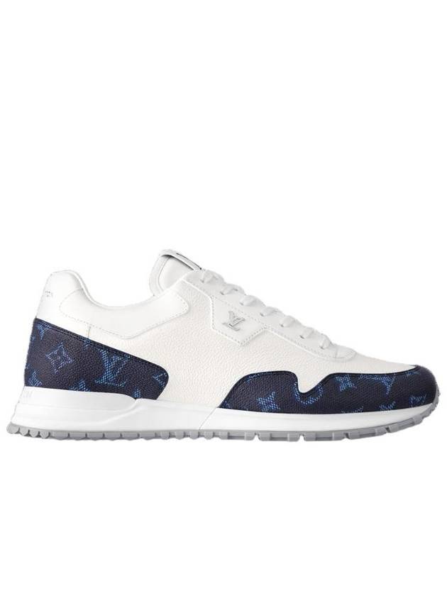 Run Away Sports Low Top Sneakers Blue Marine White - LOUIS VUITTON - BALAAN 1