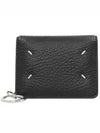 4 Stitch Keyring Card Wallet Black - MAISON MARGIELA - BALAAN 2