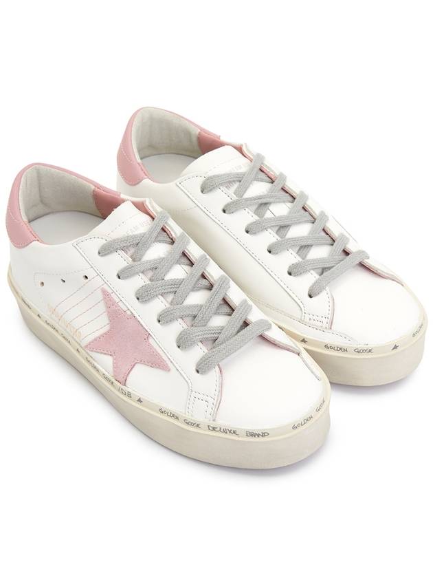 Women's Hi Star Leather Low Top Sneakers White - GOLDEN GOOSE - BALAAN 4