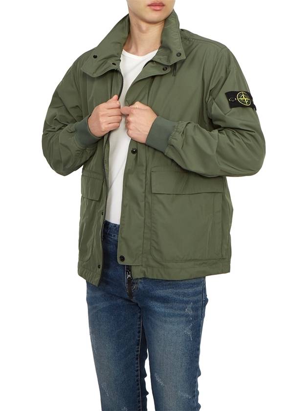 Compass Badge Jacket Dark Green - STONE ISLAND - BALAAN 6