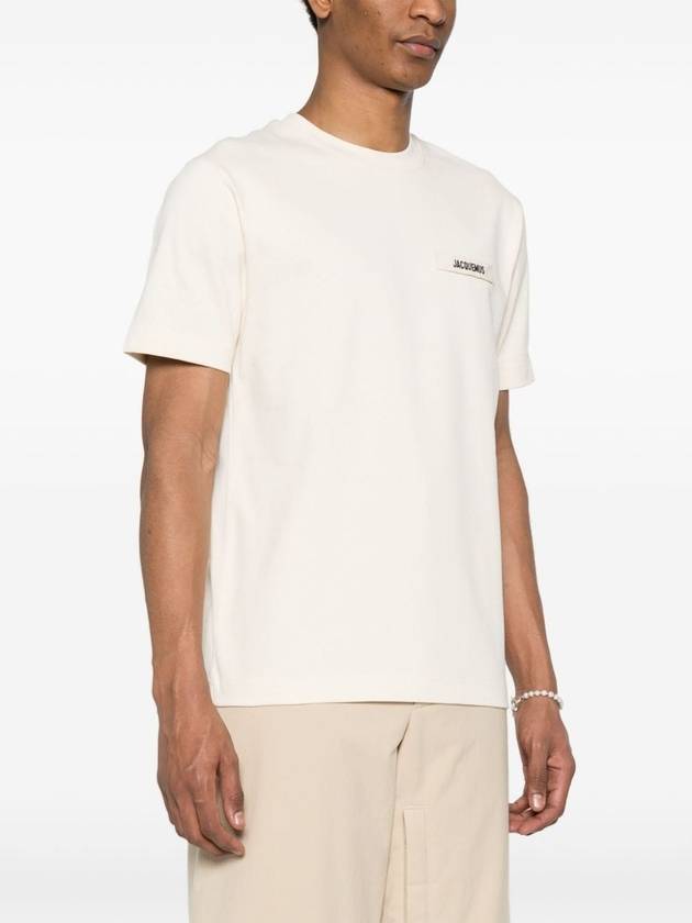 JACQUEMUS LE TSHIRT GROS GRAIN - JACQUEMUS - BALAAN 3