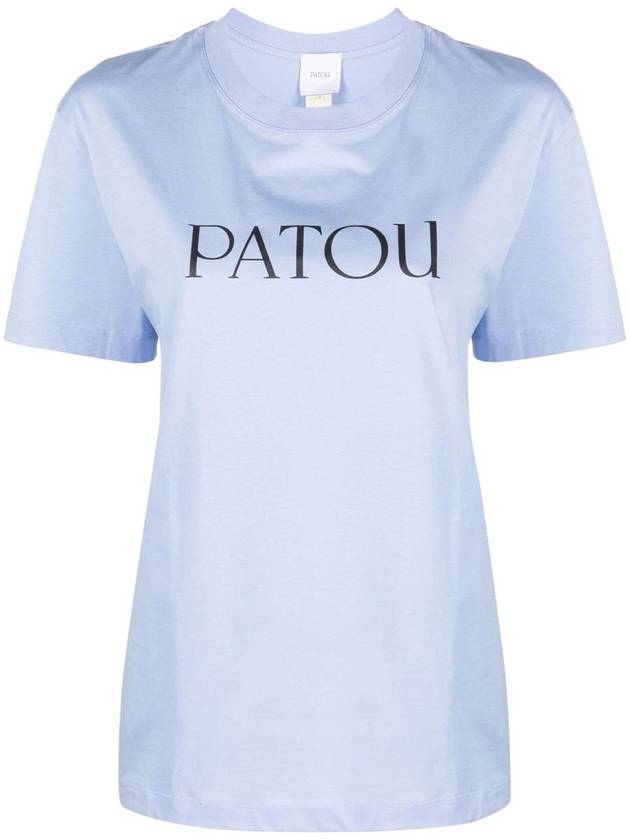 Short Sleeve T-Shirt JE0299999 632B ALASKA BLUE - PATOU - BALAAN 2