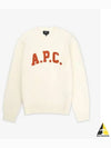 Joshua Logo Knit Top Ecru - A.P.C. - BALAAN 2