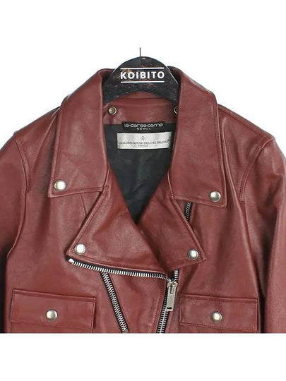 Smith Market Used Luxury Leather Jacket Women s Clothing - GOLDEN GOOSE - BALAAN 2