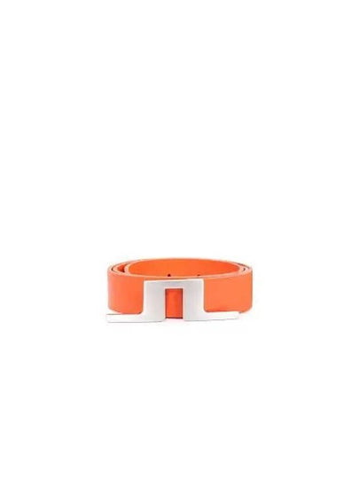 Betsy Leather Belt Tangerine Tango - J.LINDEBERG - BALAAN 2