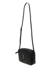 Roux Quilted Cross Bag Black - SAINT LAURENT - BALAAN 3